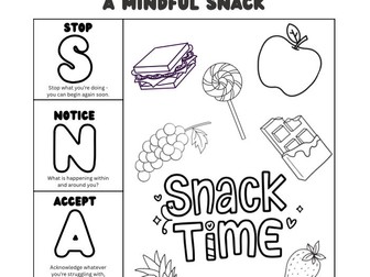 Emotional Awareness Colouring