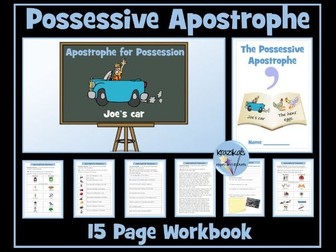 The Possessive Apostrophe Worksheets