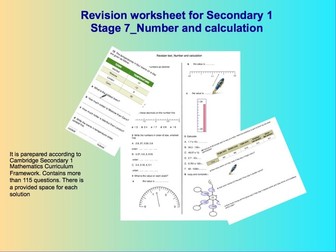 Number and calculation_Revision