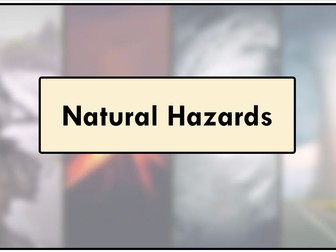 [NOTES] Natural Hazards - AQA Geography