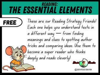 Essential Elements | Reading Comprehension | Display Resource