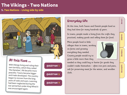 Living Side by Side - Interactive Teaching Book - The Vikings KS2