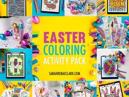 Easter Coloring Activity Bundle