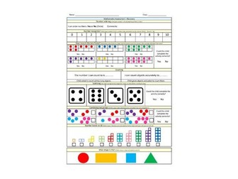 Maths Covid Recovery Assessment