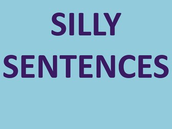 SPAG Silly Sentences Powerpoint KS2