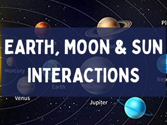 Moon and Sun Interactions with Earth - Science