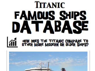 Titanic Mathematics Measures Ship Comparison