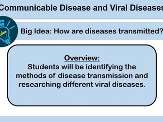 AQA New GCSE Communicable Disease and Viral Disease FULL LESSON