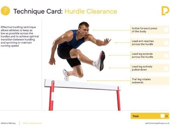 Athletics Peer Assessment and Feedback Cards Bundle