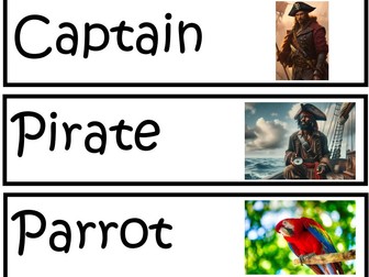 Pirate Key Words