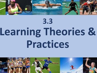 EDEXCEL A LEVEL PE FULL LESSON Yr1 Chapter 11 - Learning Theories