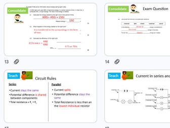 GCSE AQA Combined Science Physics Paper 1 revision
