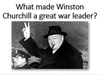 Churchill: great war leader?