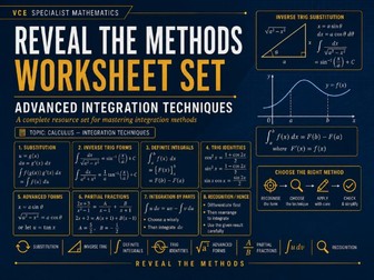 VCE Specialist Maths - Calculus: Integration