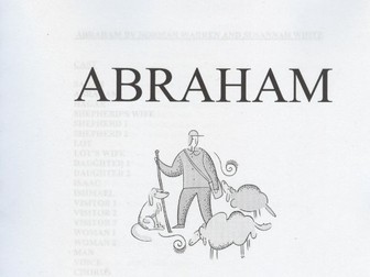 ABRAHAM - A play script based on the Christian Story set in modern Britain
