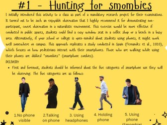 Observational methods in Psychology - Teaching activities