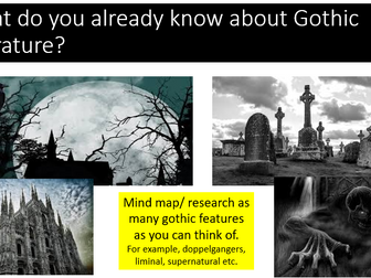 Gothic Features in Literature