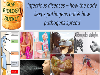 AQA GCSE Biology: Infectious diseases; causes, prevention & spread
