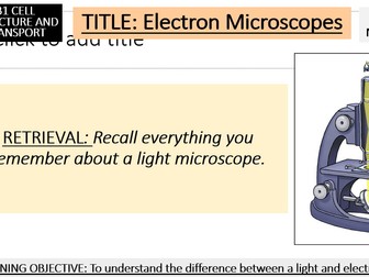 Electron microscopes and magnification