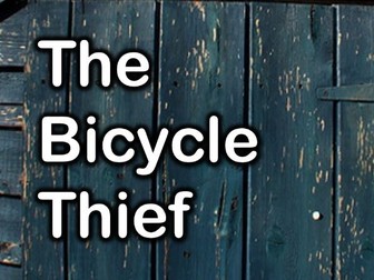 Bicycle Thief Short Story Reading Comprehension