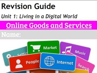 GCSE ICT Revision workbook 4: Online Goods & Services