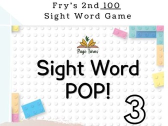 Fry's 2nd 100 Sight Words PPT Game [3]