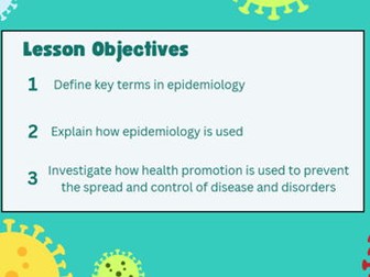 T Level Health - Epidemiology