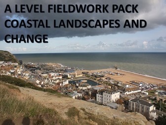 A level Geography physical, coastal fieldwork data collection pack. Independent Investigation (NEA)
