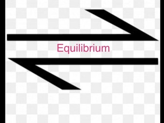 Chemistry equilibrium notes