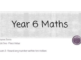 Maths Scheme of Work- Year 6- Lesson 4