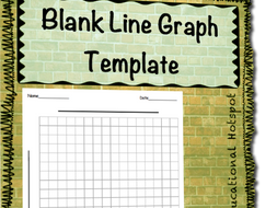 blank line graph template by myeducationalhotspot teaching