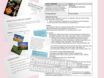 Overview of Ancient World