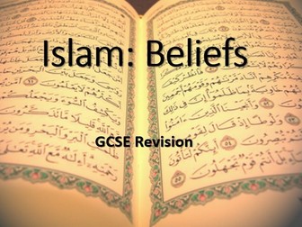AQA Religious Studies GCSE Islam: Beliefs