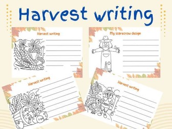 Harvest writing- continuous provision