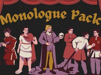 KS3 Drama Monologue Pack