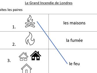 Great Fire of London French