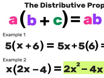 Topic:  Multiply a polynomial by a monomial