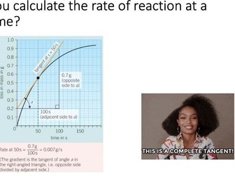 C8.1 rate of reaction