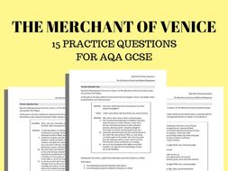 Merchant of venice questions pdf image
