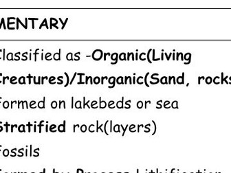 Rock group revision LC