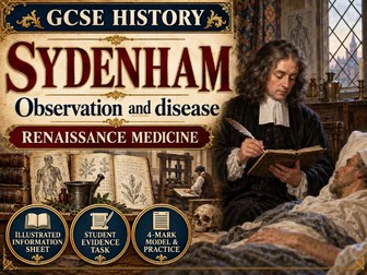 Thomas Sydenham and Renaissance Medicine | GCSE History Lesson