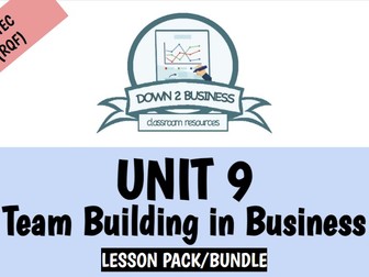 BTEC Business Studies - Unit 9 (Team Building in Business) - FULL UNIT