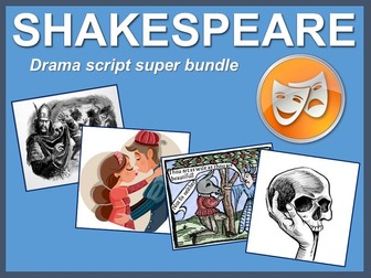 10 minute Shakespeare script bundle