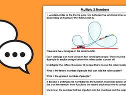 Year 4 Multiply 3 Numbers Spring Block 1 Maths Discussion Problems