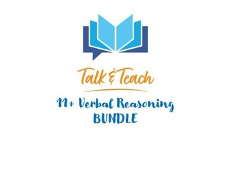 11+ Verbal Reasoning Bundle 1