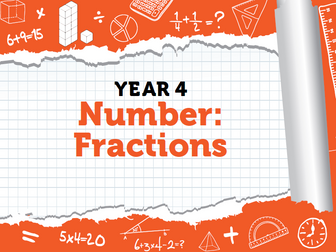 Year 4 Fractions Pack 2 - Spring