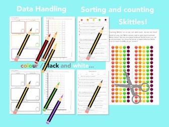 Skittles Data Handling: Count, Sort, Create a Bar Chart