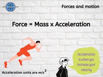 W Mg And F Ma Gcse Physics Combined Science Teaching Resources