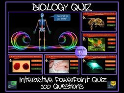 Biology: Biology Quiz : 100 Questions - Ideal End of Year Biology Quiz or Biology Week Quiz