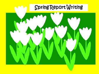 Spring - Non-Chronological Report Writing-  Models / Mind Map Planning / Active Tasks / Assessment